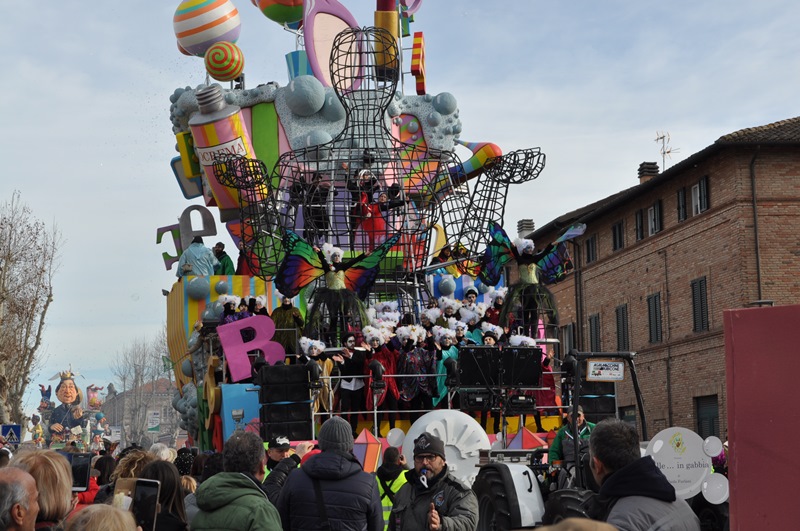 FANO - Pesaro Urbino - Marche. Immagini del Carnevale di Fano 2019