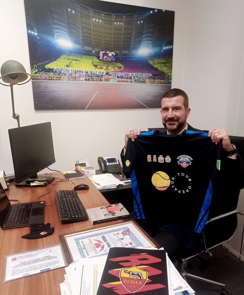 Francesco PASTORELLA - Department AS ROMA - Maglia ARGOS Soccer TEAM Forze di POLIZIA