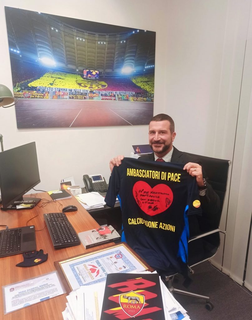 Francesco PASTORELLA - Department AS ROMA - Maglia ARGOS Soccer TEAM Forze di POLIZIA