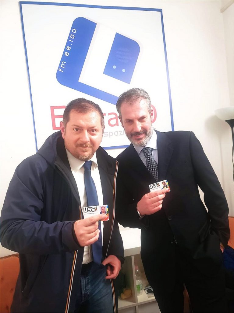 Guerrisi e Zilli - Tessera Unione Sportiva Stampa Italiana 2022 - USSI