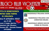 CALCIO-ALLA-VIOLENZA-2022-ARGOS Soccer TEAM Forze di POLIZIA