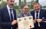 ARGOS Soccer TEAM Forze di POLIZIA, il celebre Ezio Luzzi Presidente Onorario della Nazionale Calcio delle Forze dell'Ordine