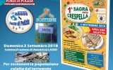 Saletta di Amatrice (RI - Lazio), ARGOS Associazione Forze di POLIZIA tra i terremotati per sostenere i progetti e le attività di ricostruzione