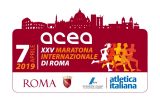 In 200 associati alla Maratona Internazionale di Roma del 7 Aprile 2019 "La Stracittadina", ARGOS Associazione Forze di Polizia si mobilita da tutta Italia per gridare "forza Elisa Pardini"