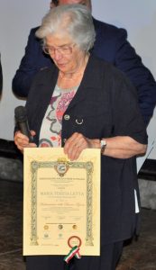 Maria Teresa Letta - Vice Presidente Nazionale Croce Rossa Italiana - decreto 2019