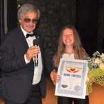 Diploma di Merito "un CUORE d'ORO" 2019 per la giovane cantante Arianna Lavacchielli